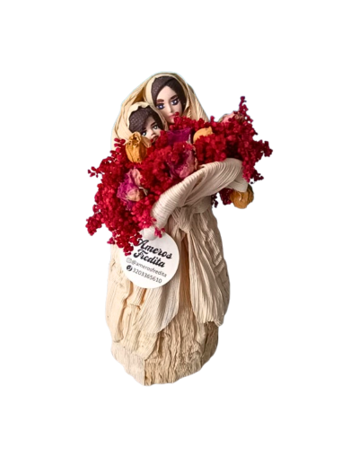 VIRGEN CON NIÑO - NATURAL