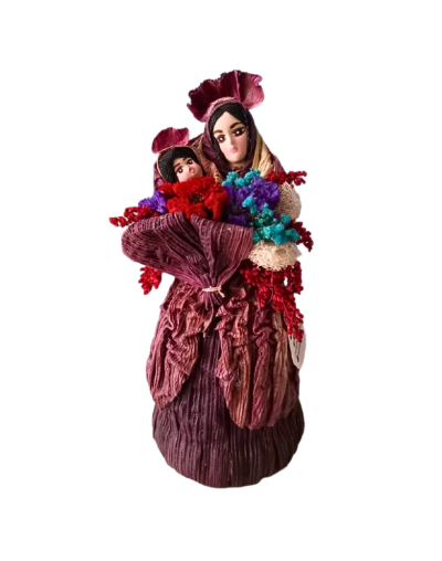 VIRGEN CON NIÑO - NATURAL