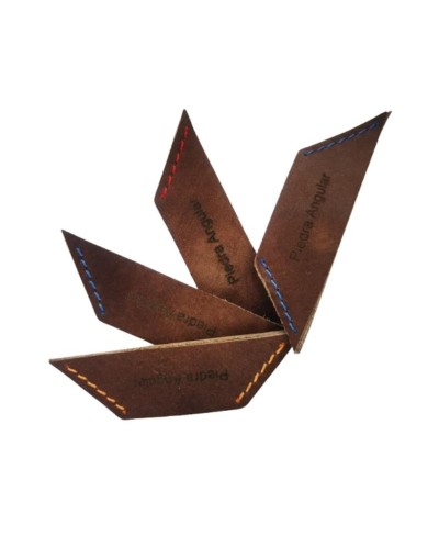 Separadores en Cuero – Seguir la Luz Pack x 2