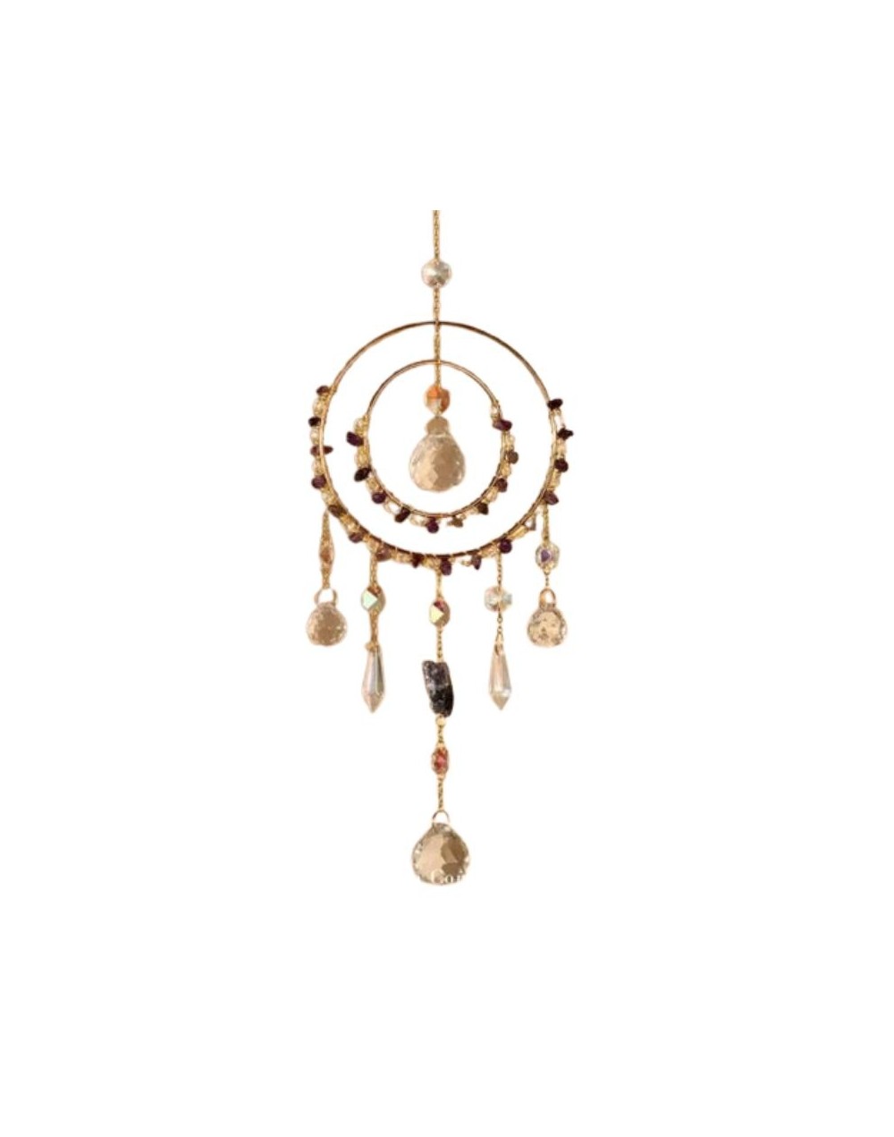 Atrapasol Grande Amatista - Nativa Consciente