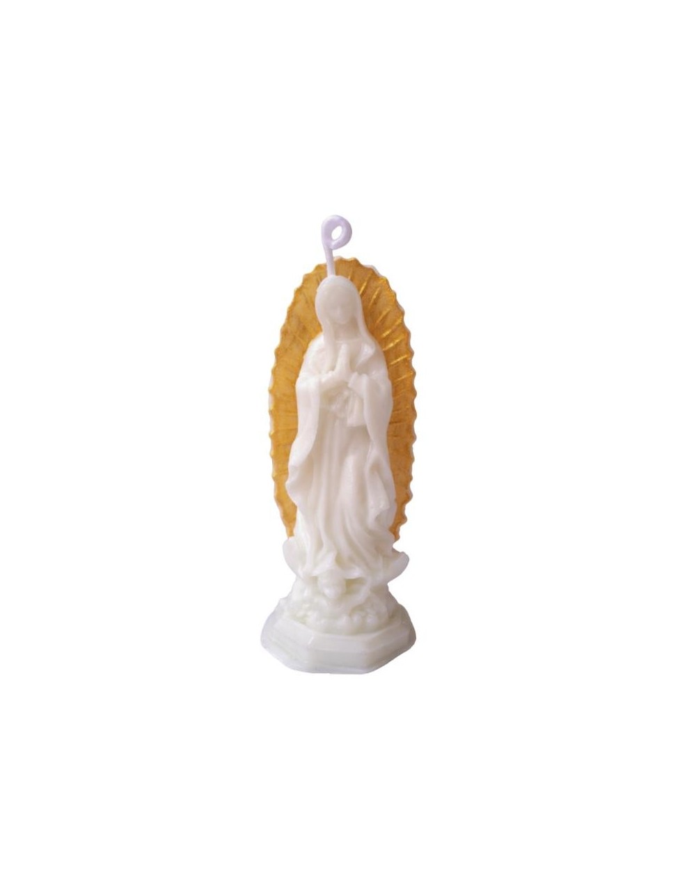 Vela Virgen de Guadalupe pequeña