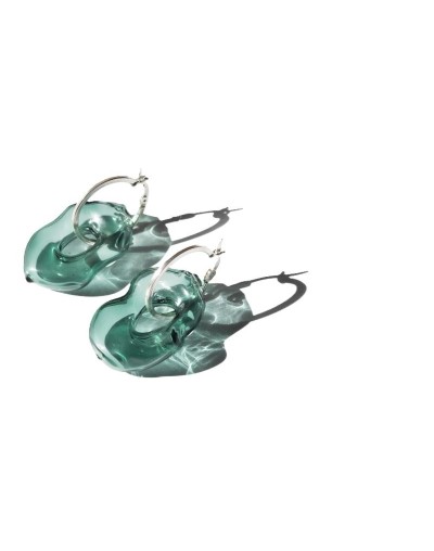 Aretes en vidrio Musae