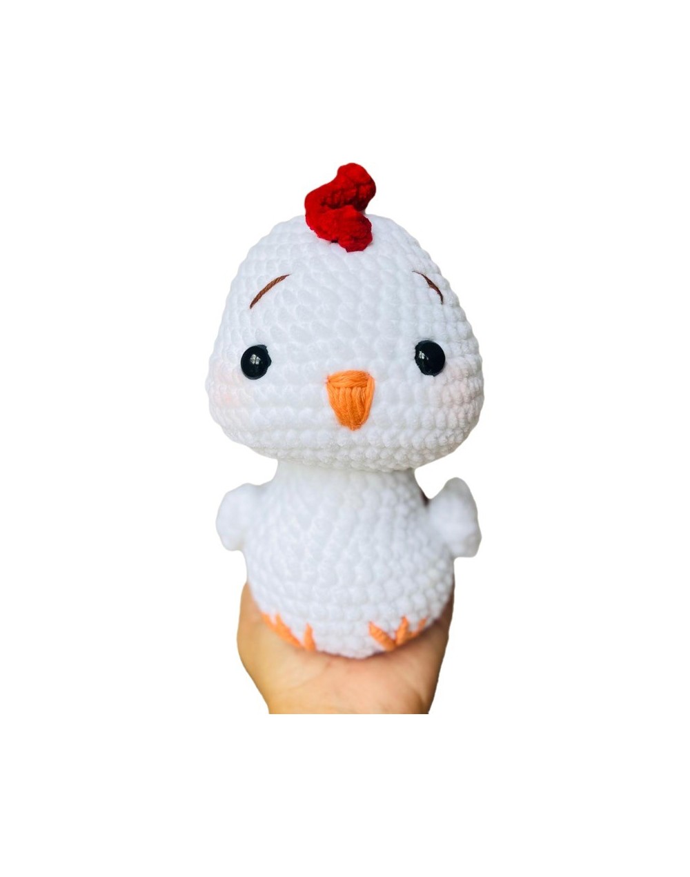 Gallo tejido a mano | Amigurumi artesanal