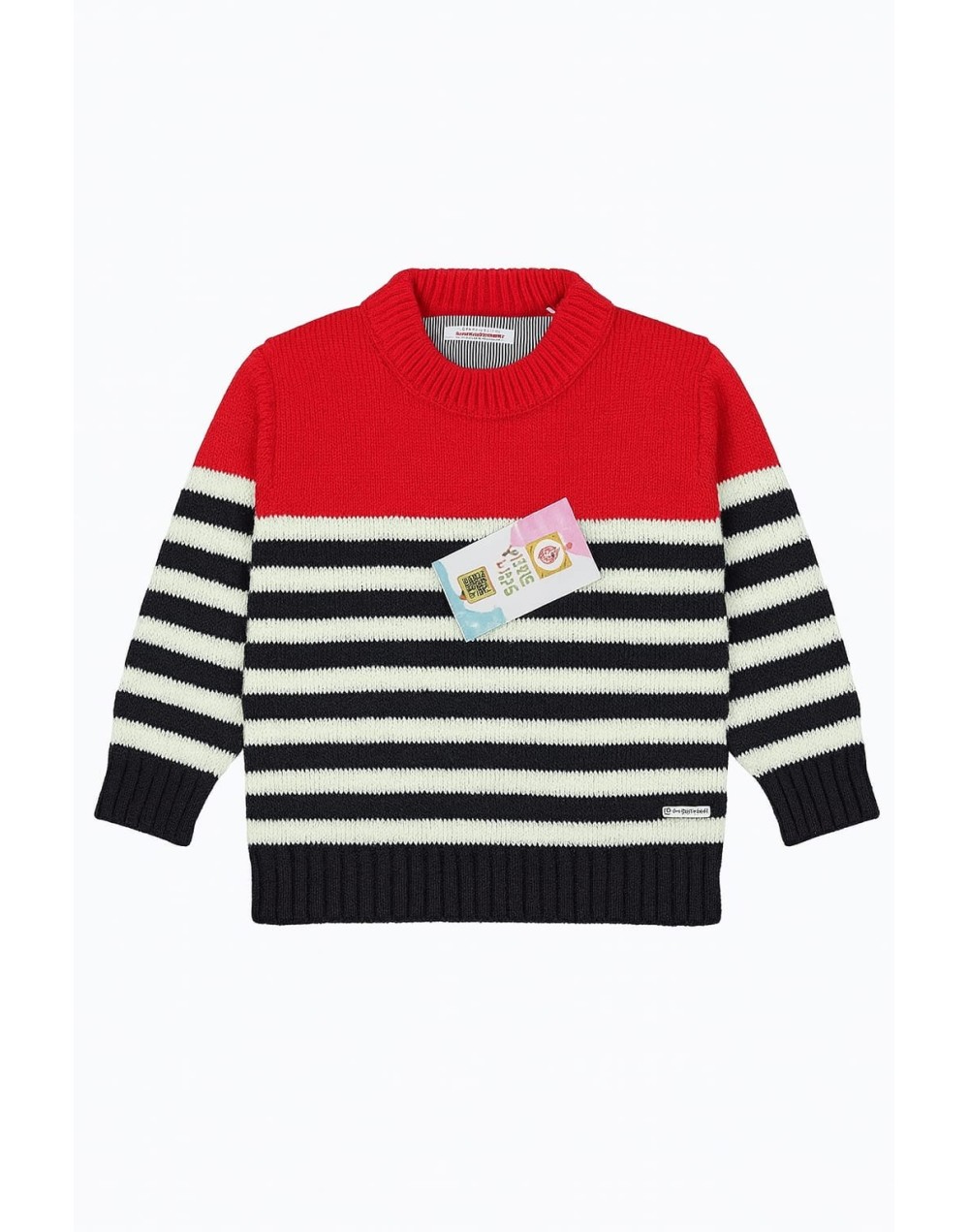 Saco Tejido Infantil – Diseño Rayas Clásicas