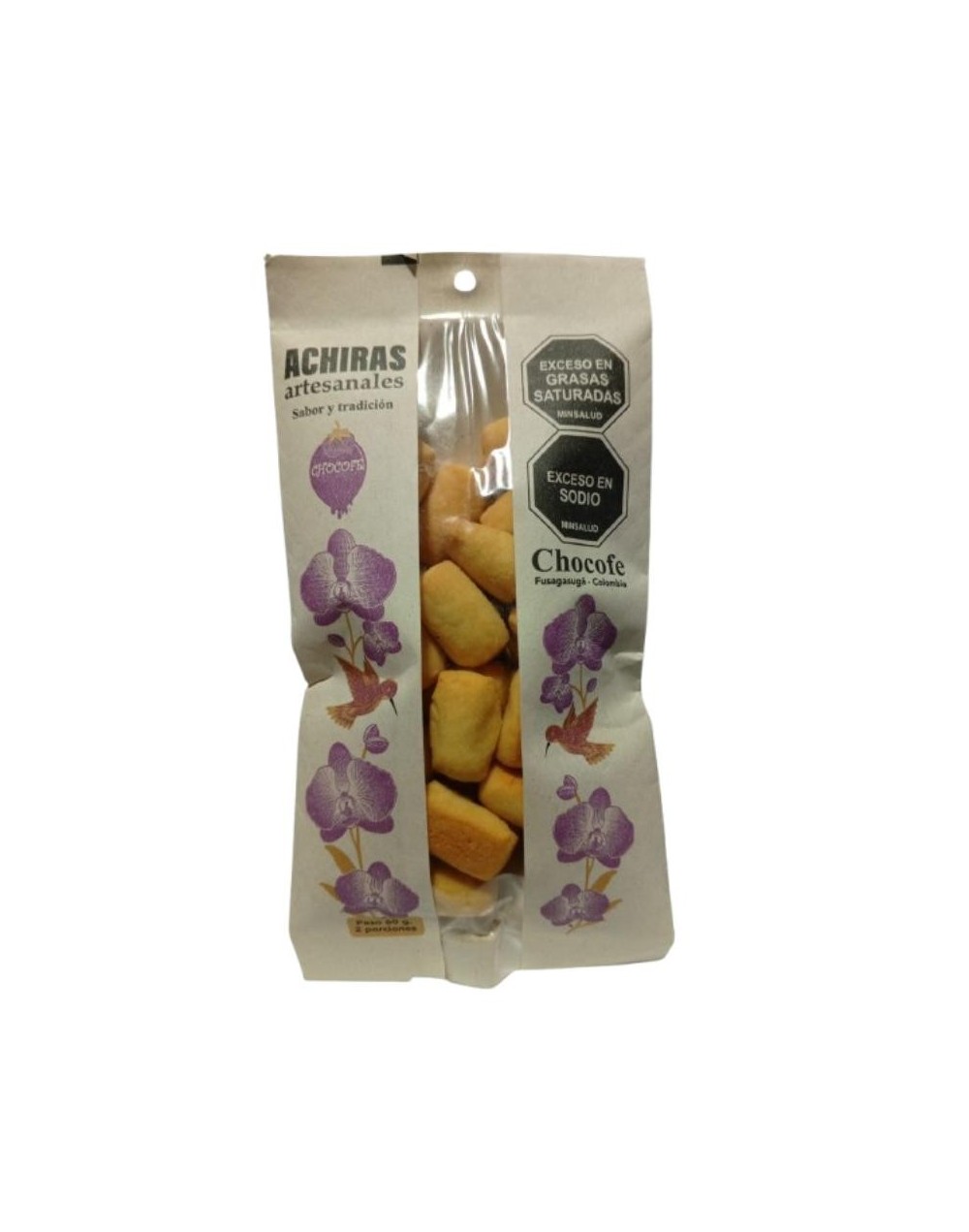 Achiras de sagu tradicionales