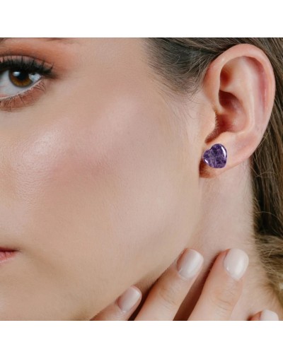 Aretes de Cuarzo - Nativa Consciente