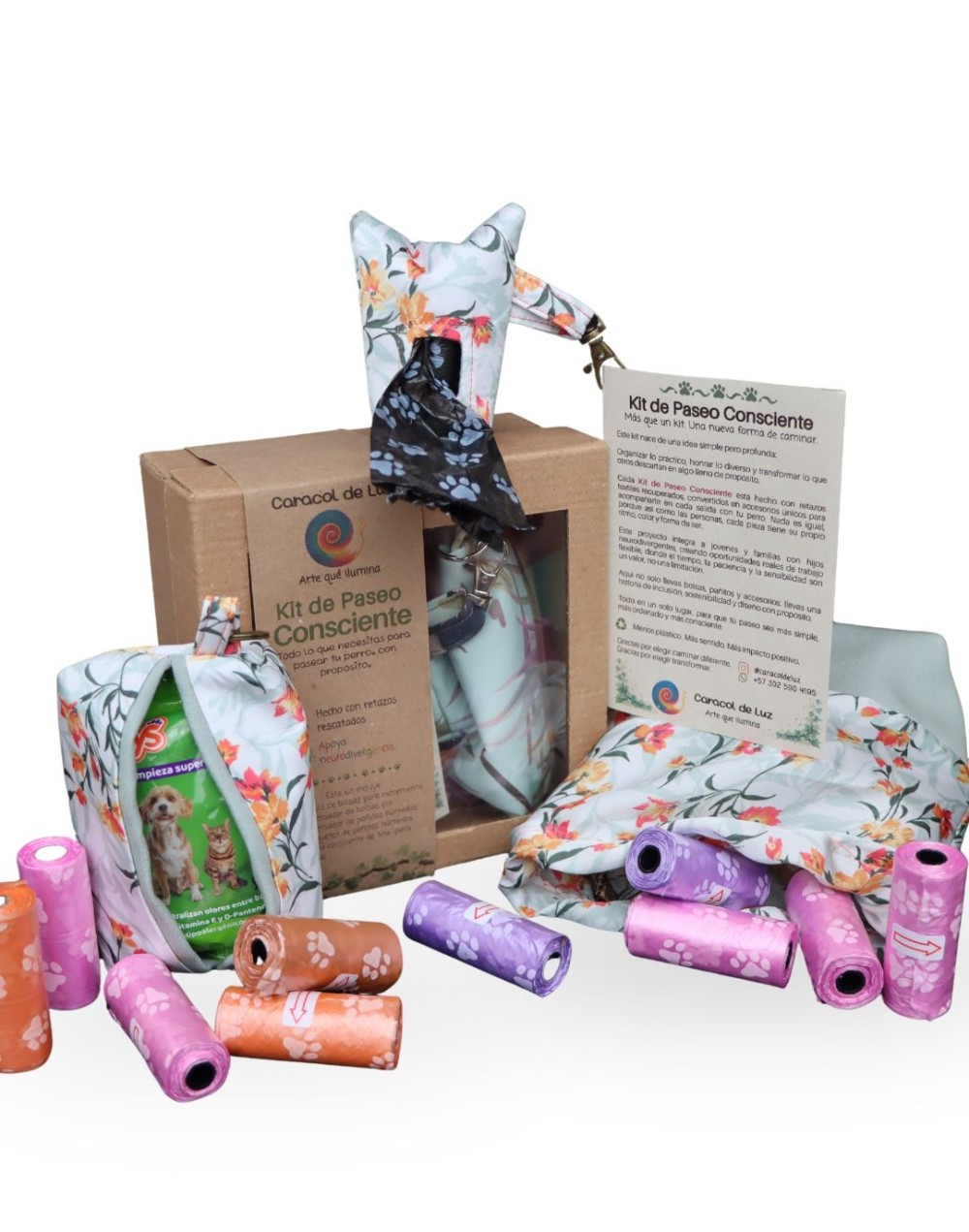 Kit de Paseo Consciente – Caracol de Luz