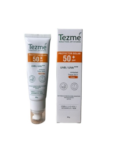 Tezmé Protector Solar SPF 50+ Color