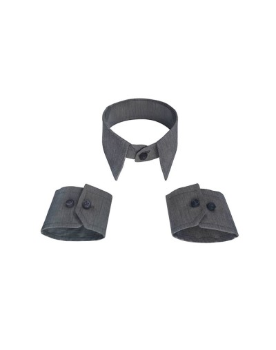  Cuello ingles y puños para cambiarle a tu camisa gris formal