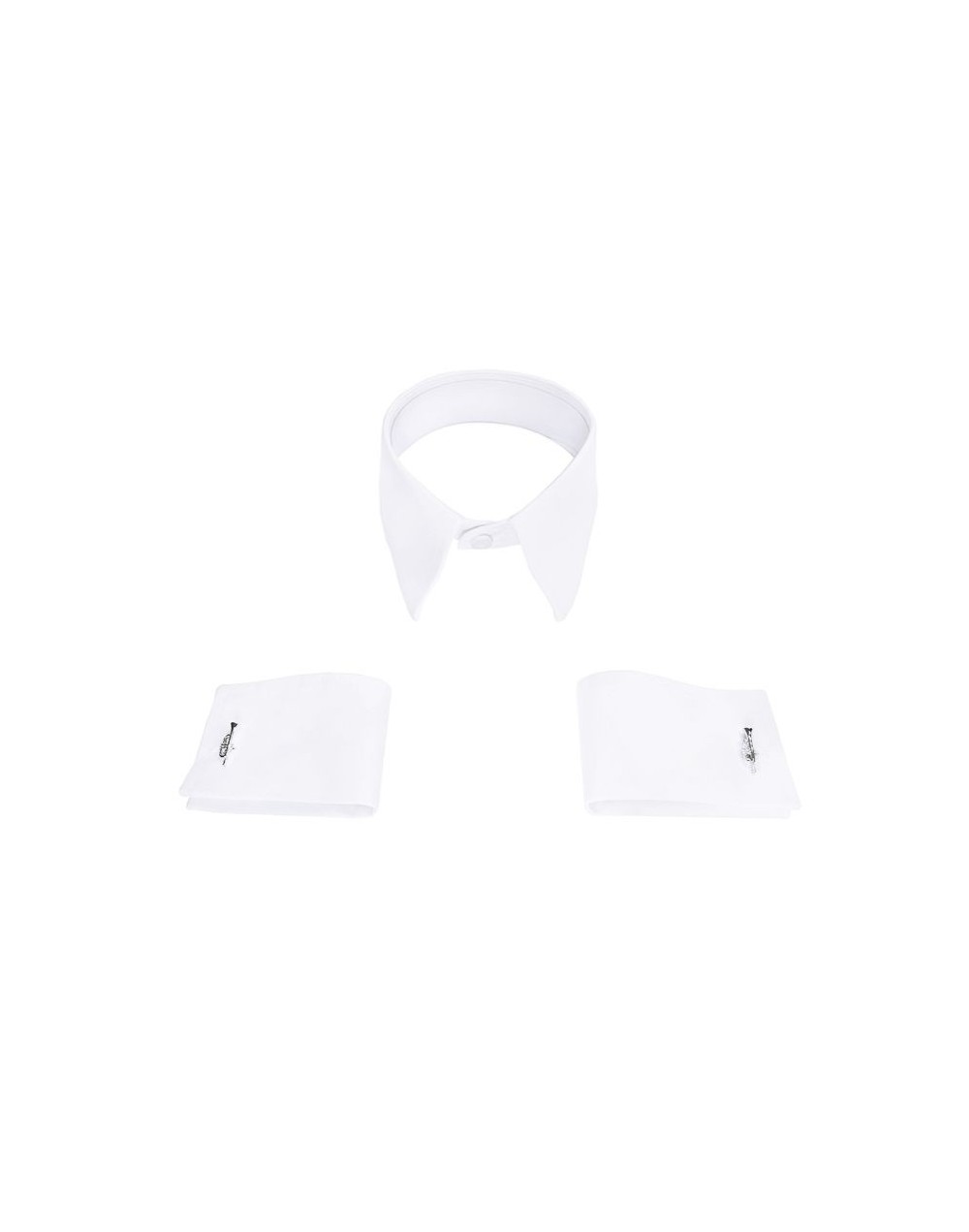 Cuello y puños mancornas para cambiarle a tu camisa blanca