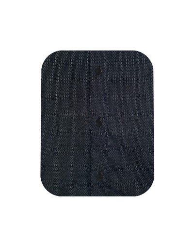 Camisa Para Corbata Negra Puño Para Mancornas Slim Hombre XS a 10XL