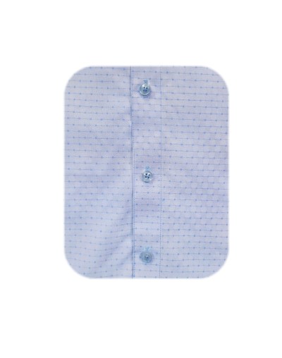 Camisa Formal Color Azul Claro Puño Para Mancornas Slim Fit Hombre XS a 10XL