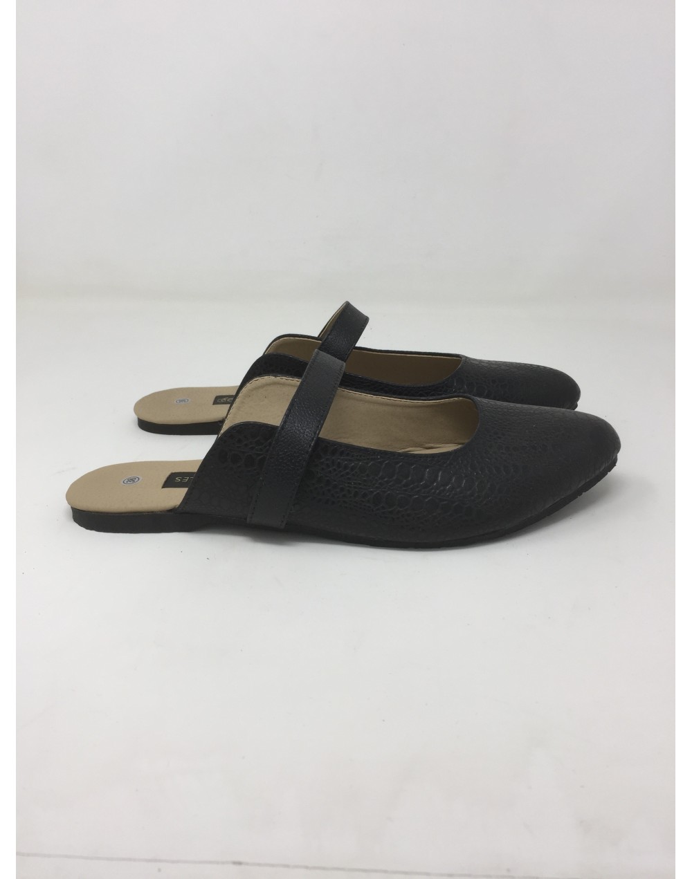 Bailarina cuero 18112 – Cuero negro x Negro