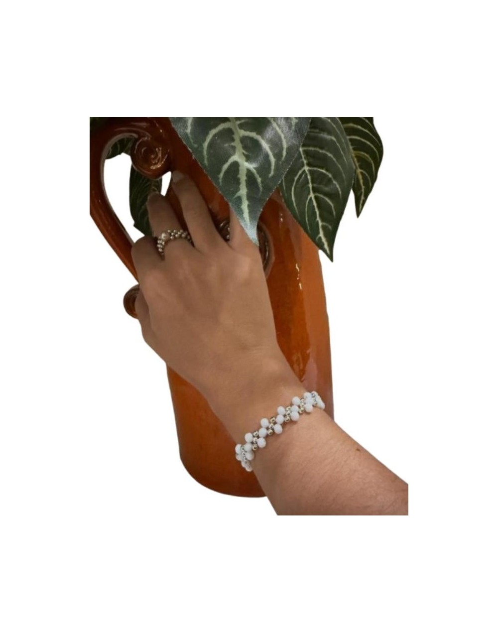 PULSERAS DE PLATA Y RONDELAS