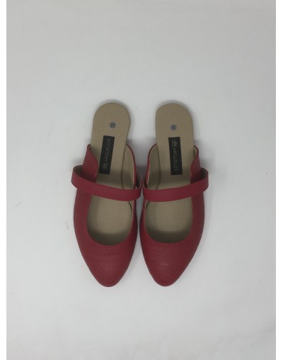 Bailarina cuero 18112 – Cuero Rojo x Rojo