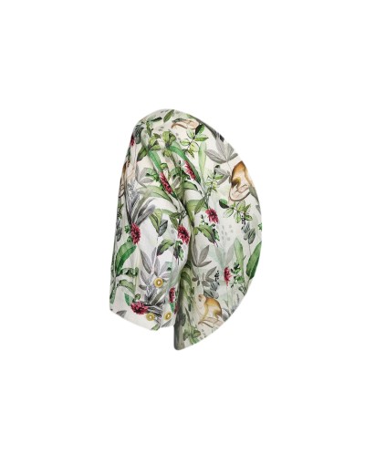 Camisa Playera En Lino Hawaiana Cuello Nerú manga corta Slim hombre XS a 10XL