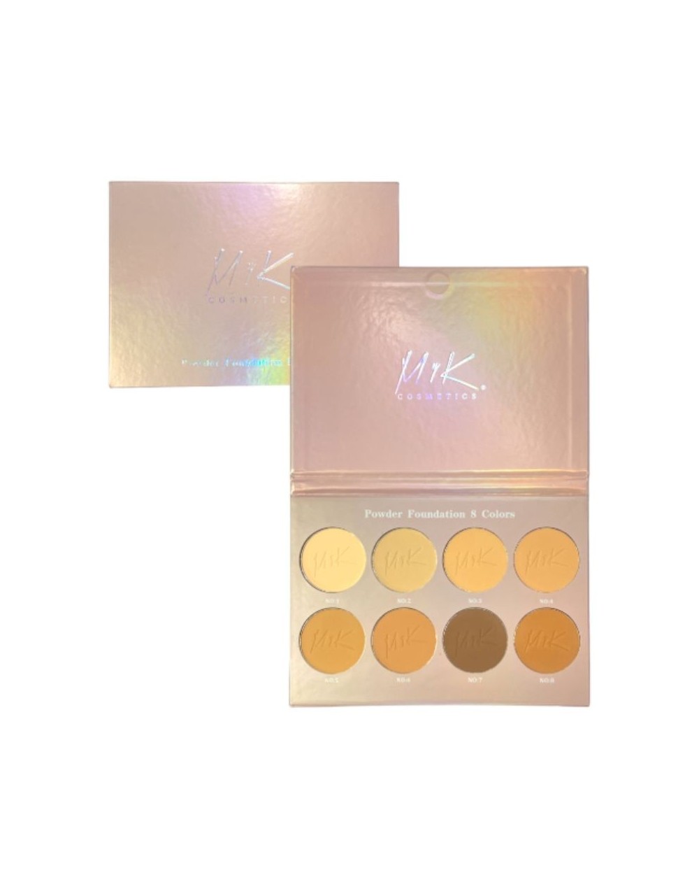 POLETA DE POLVOS COMPACTOS MYK COSMETICS