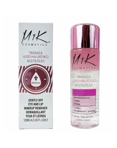 DESMAQUILLANTE BIFASICO MYK COSMETICS