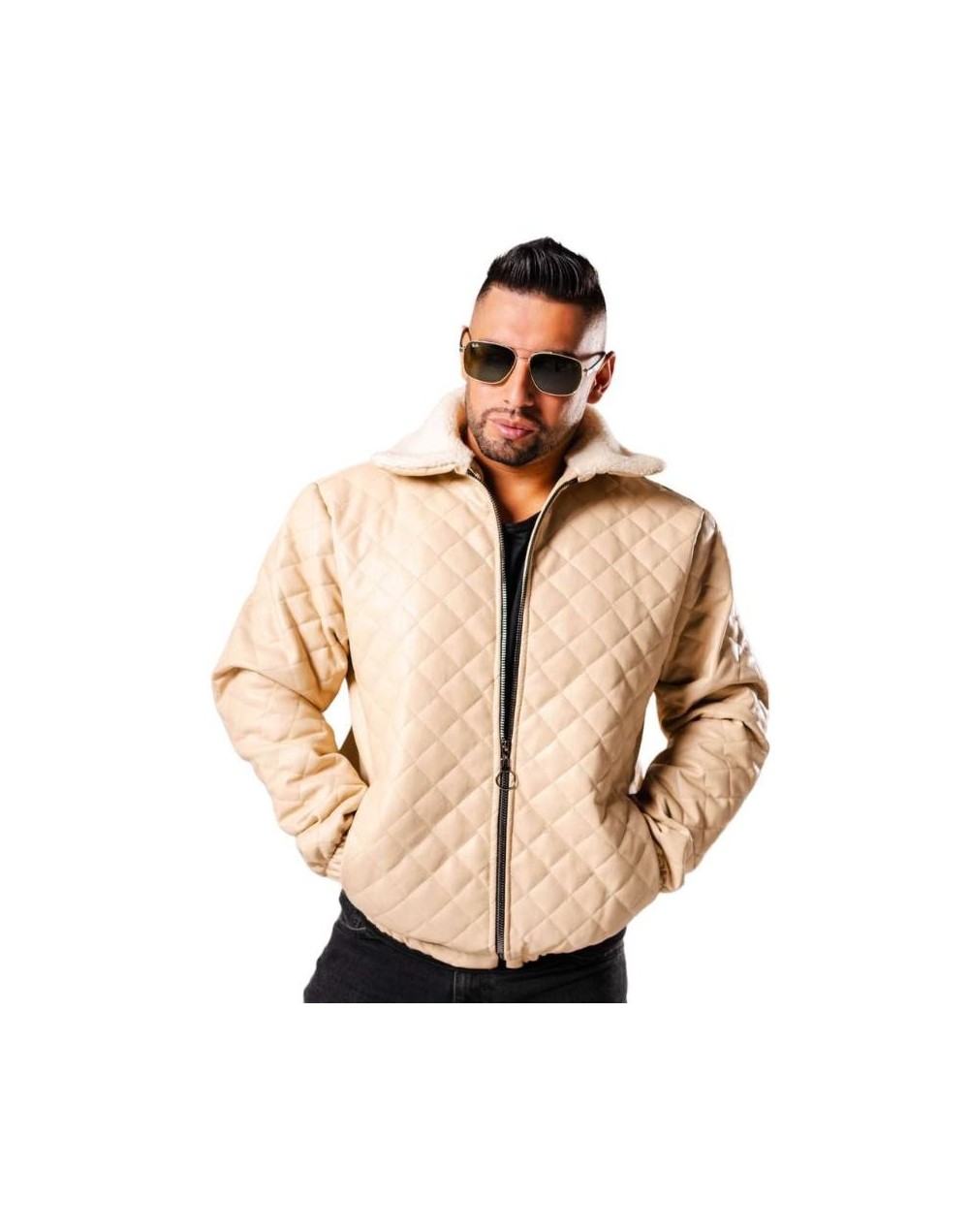 Chamarras con ovejero para caballero 