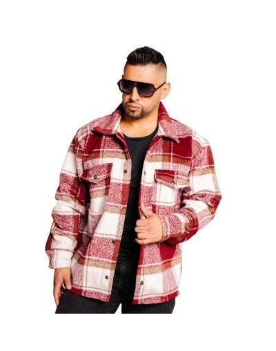 LEÑADORAS A CUADROS EN PAÑO PARA HOMBRE 