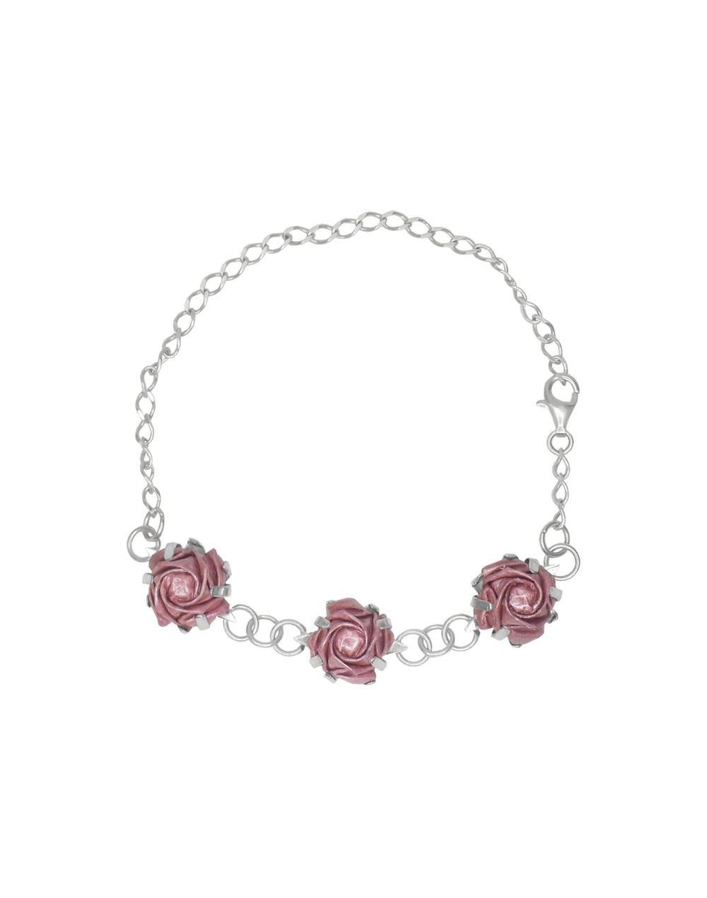 Pulsera de rosa