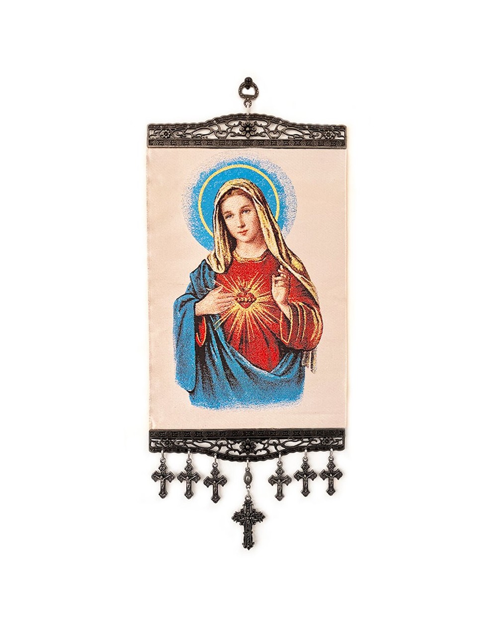 Vitela de pared grande - El Sagrado Corazón de María 2