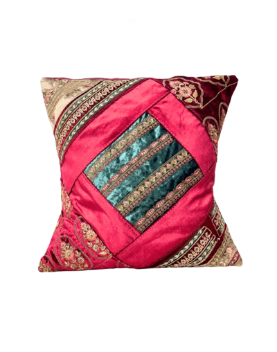 Forro de Cojin patchwork Especial