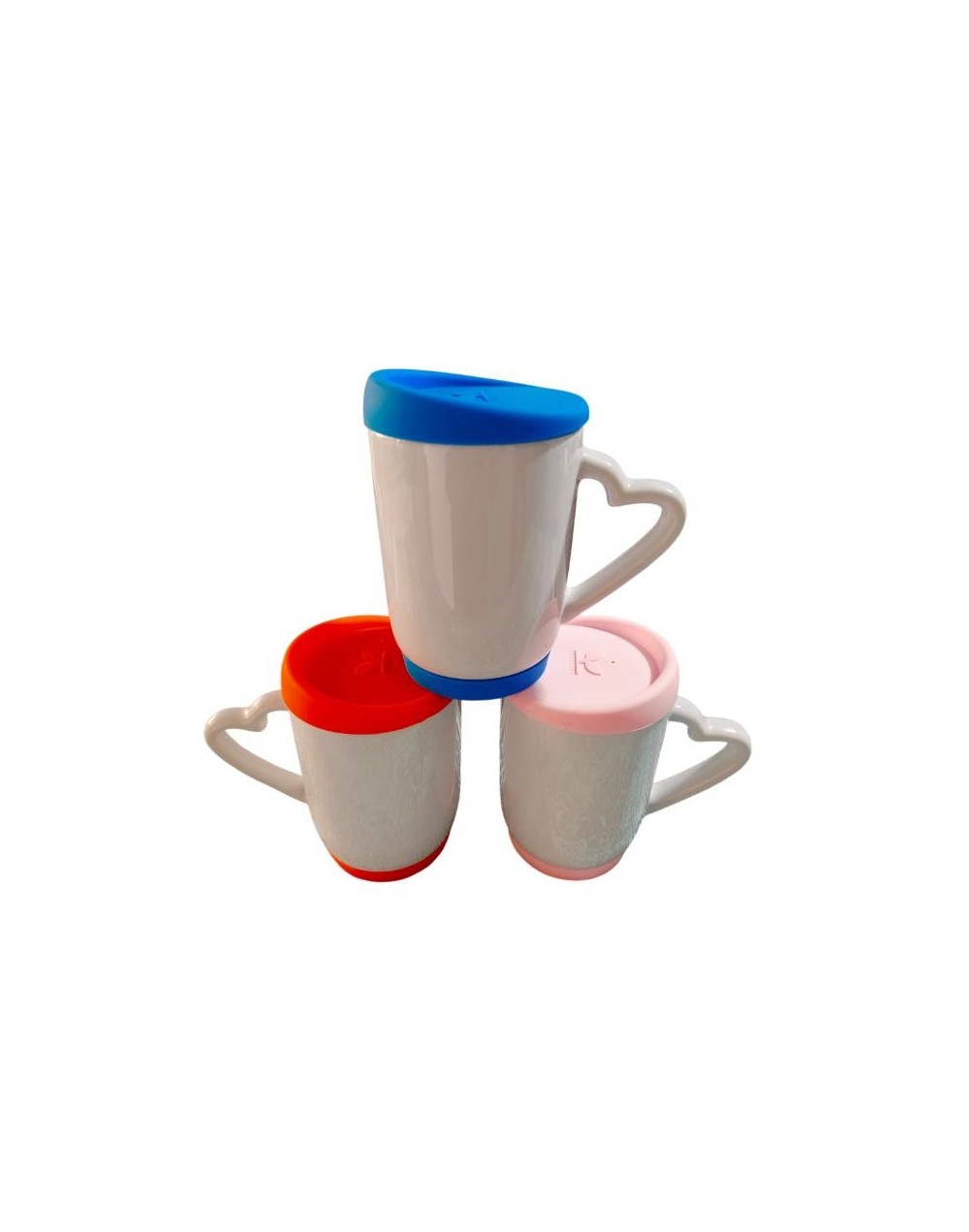 Mug tapa y base 