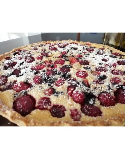 Clafoutie de Frutos Rojos