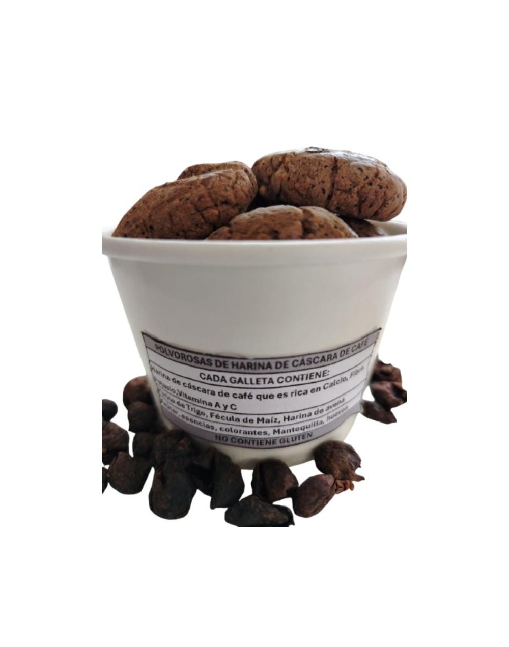 Galletas Polvorosas de Cáscara de Café | Artesanales