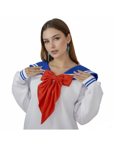 Saco Sailor Scout | Estilo Anime Marinero Cómodo y Abrigador