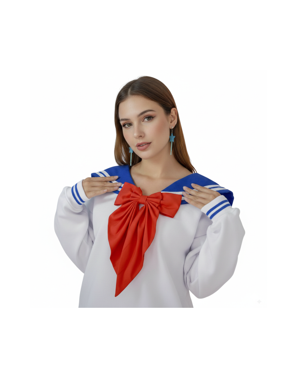 Saco Sailor Scout | Estilo Anime Marinero Cómodo y Abrigador