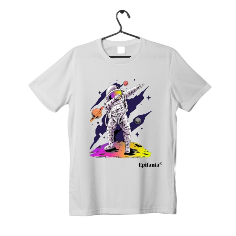 Camiseta – astronauta bailando