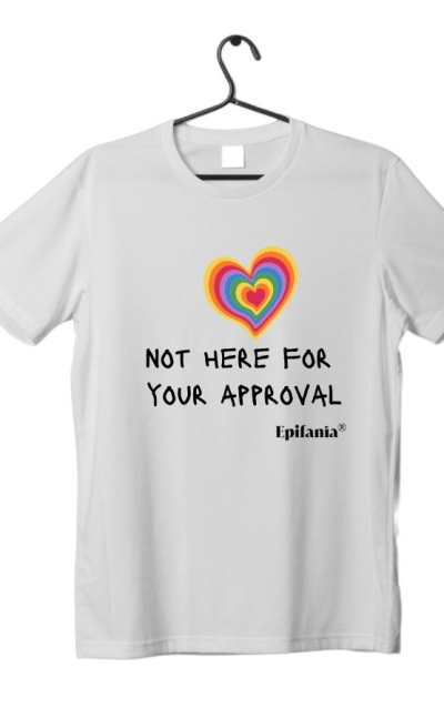 Camiseta – not here for approval