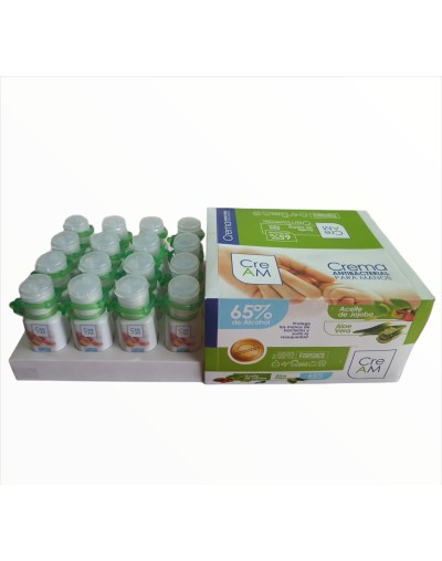 Crema Antibacterial para Manos caja x 16 Uds 