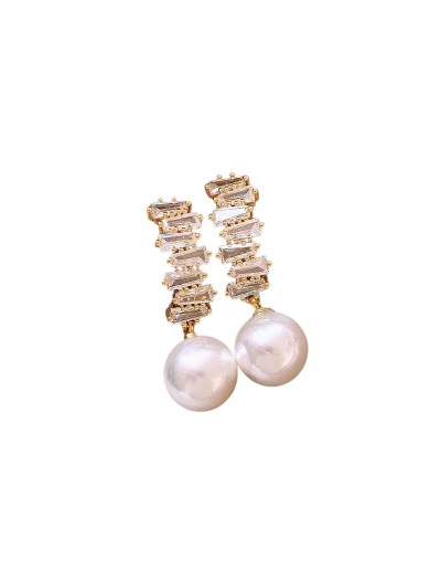 Aretes perla checa