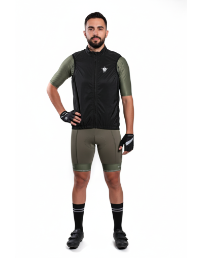 Chaleco Windshell Negro Unisex