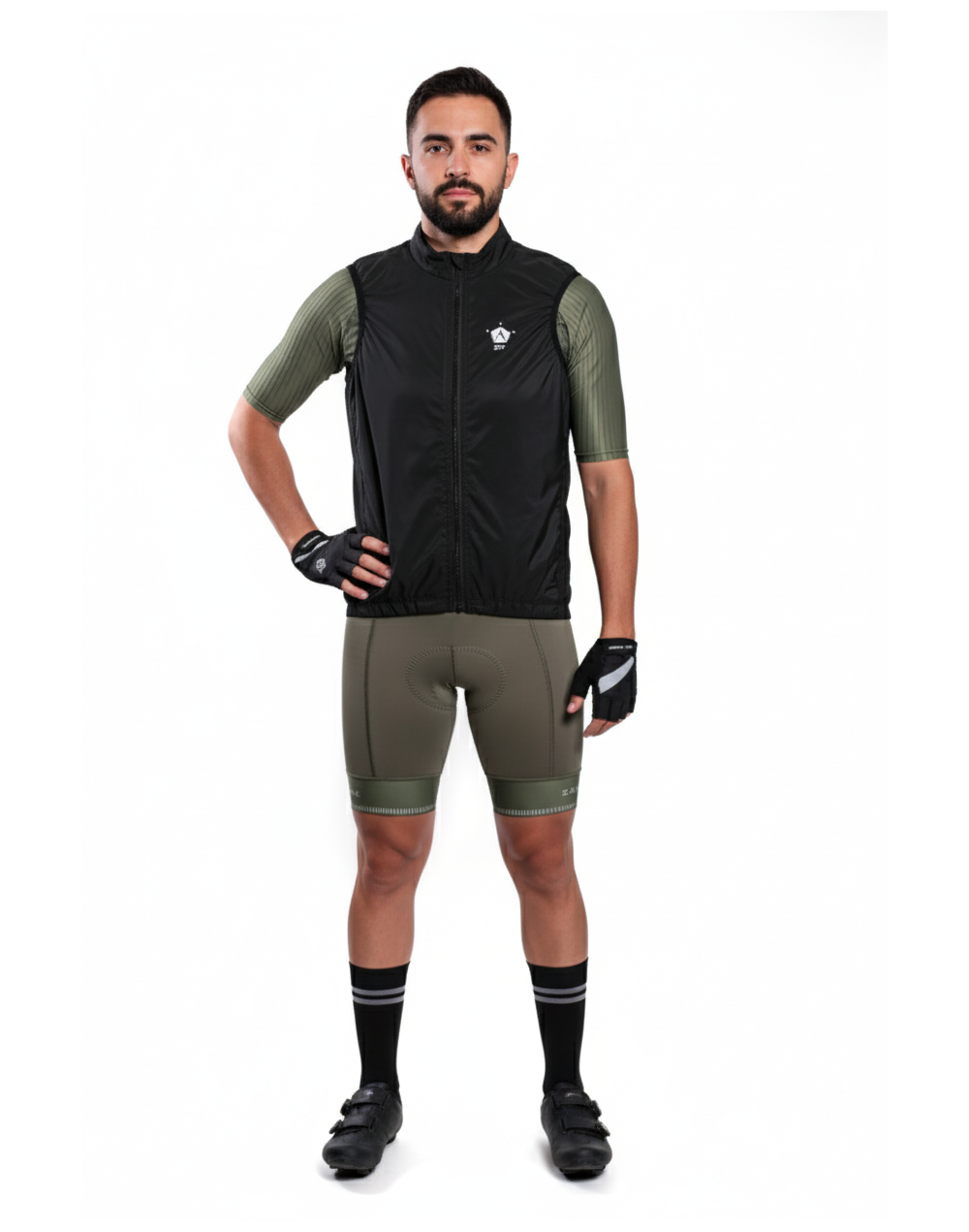 Chaleco Windshell Negro Unisex