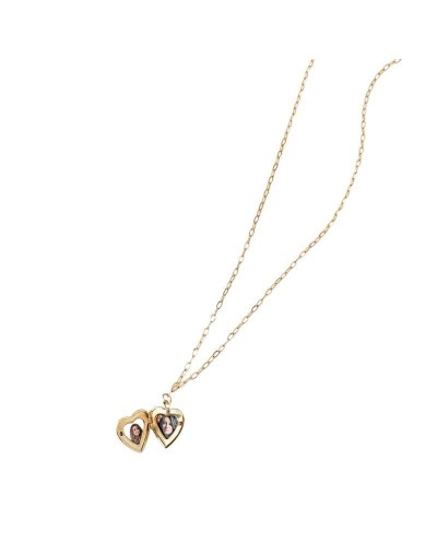 Relicario baño en oro