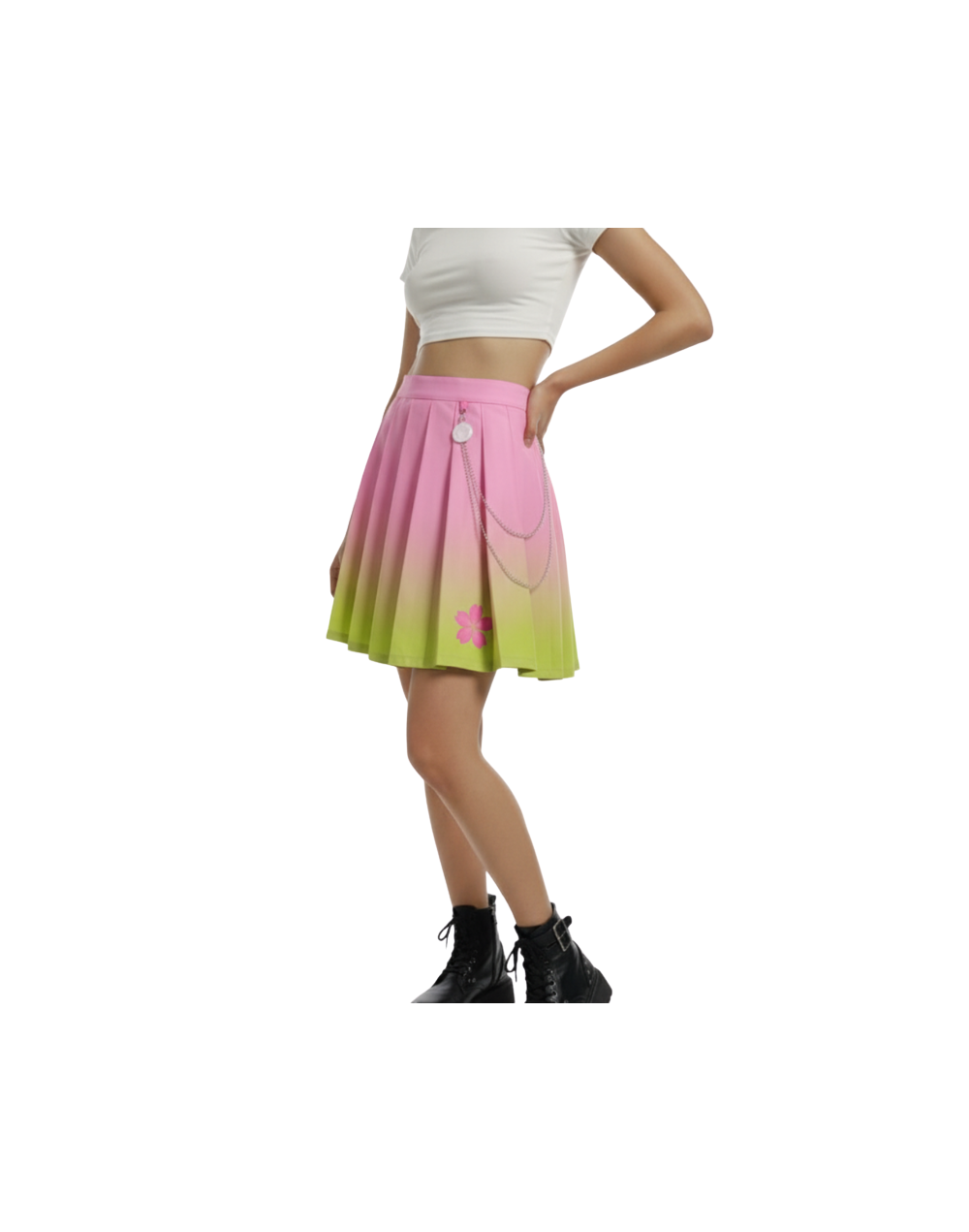 Falda Mitsuri con Cadena | Multitalla Ajustable S-XL Anime