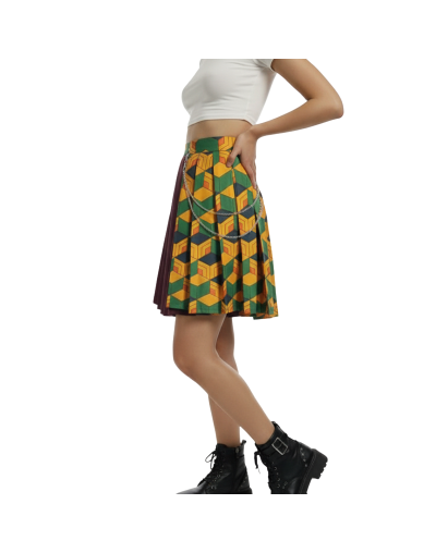 Falda Tomioka con Cadena | Multitalla S-XL Estilo Agua