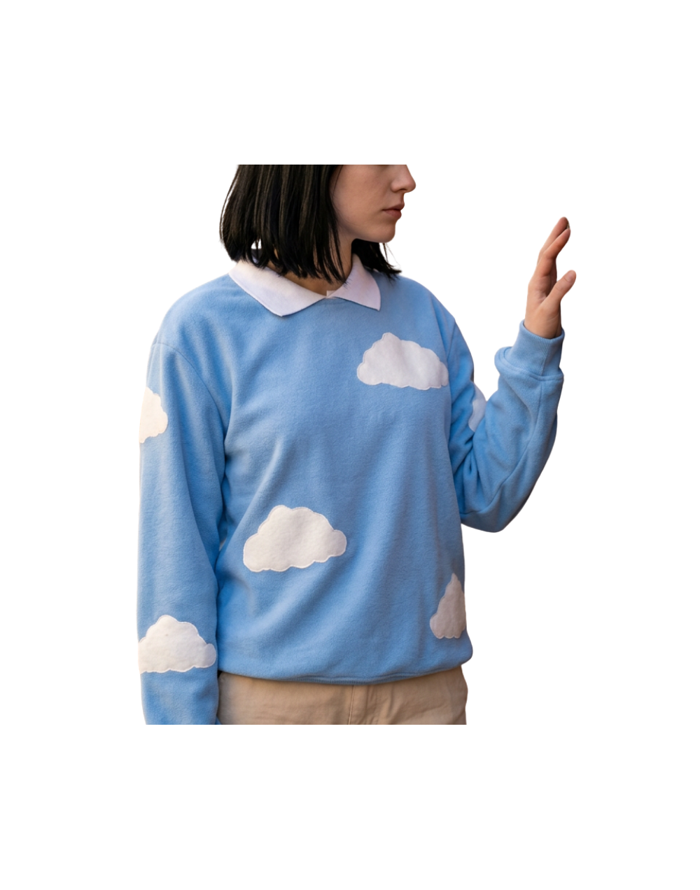 Saco Clouds Collection | Rosa, Lila y Azul con Diseño de Nubes