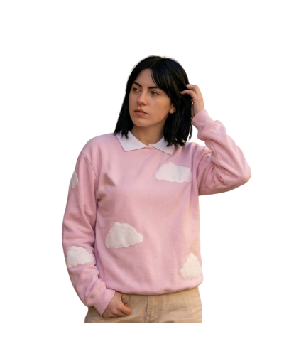 Saco Clouds Collection | Rosa, Lila y Azul con Diseño de Nubes