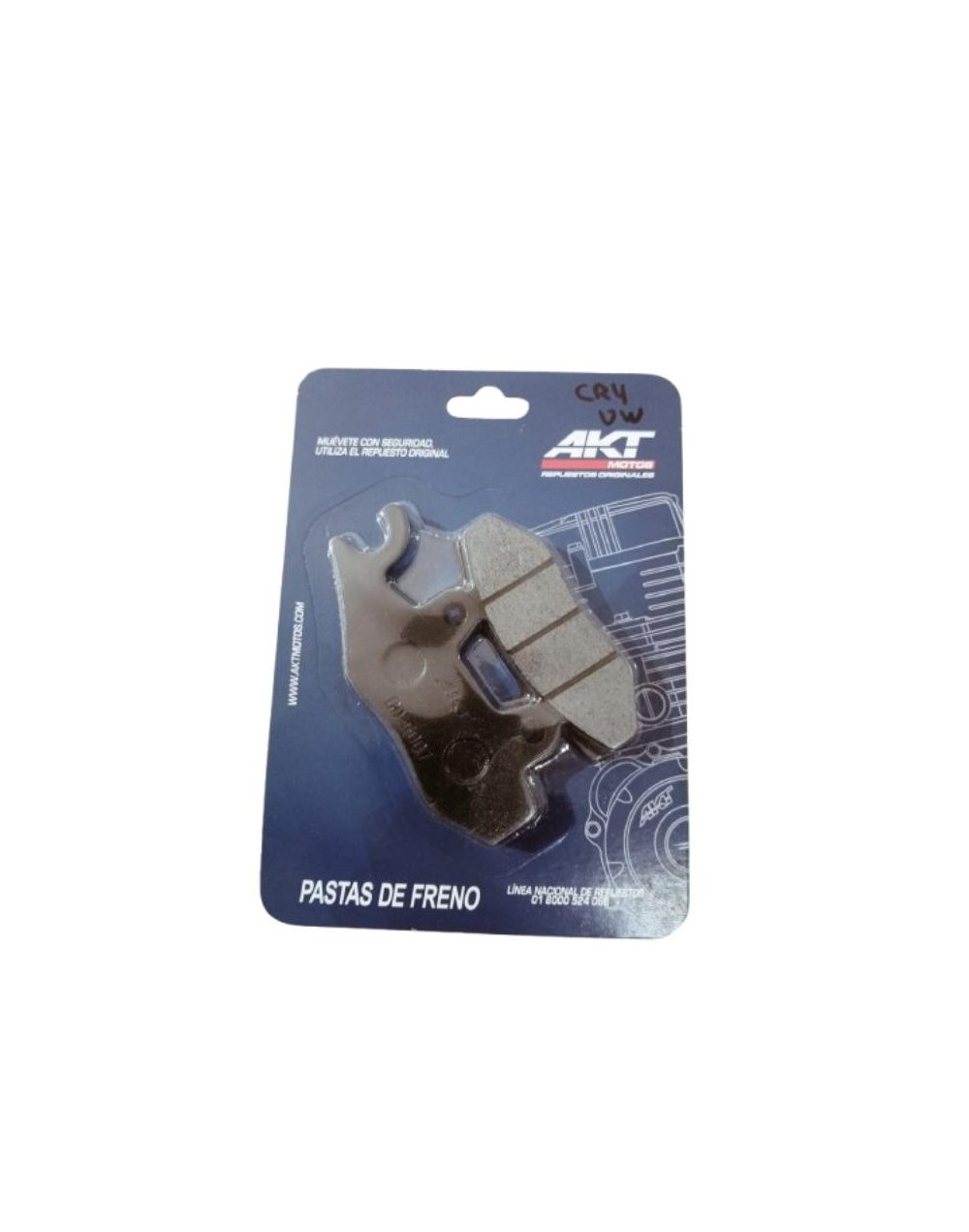 Pastillas de freno delantero AKT Cr4 125/150/162