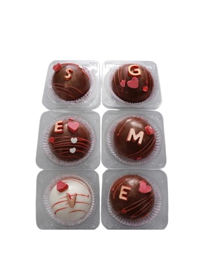 Bombas de chocolate 100% personalizadas  Dulzure