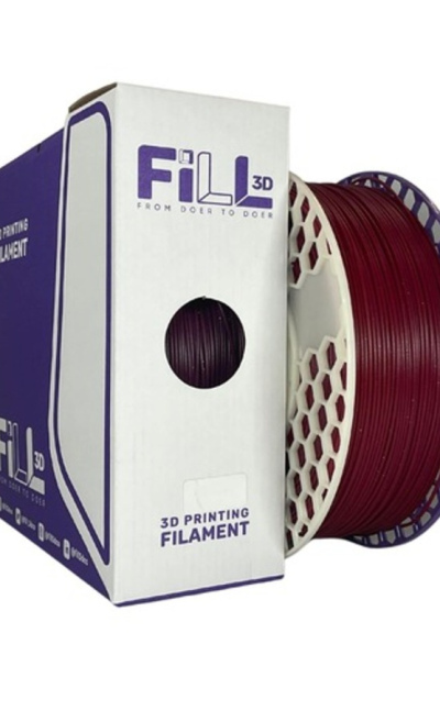 Filamento pla para impresión 3d • 175mm – rojo frambuesa