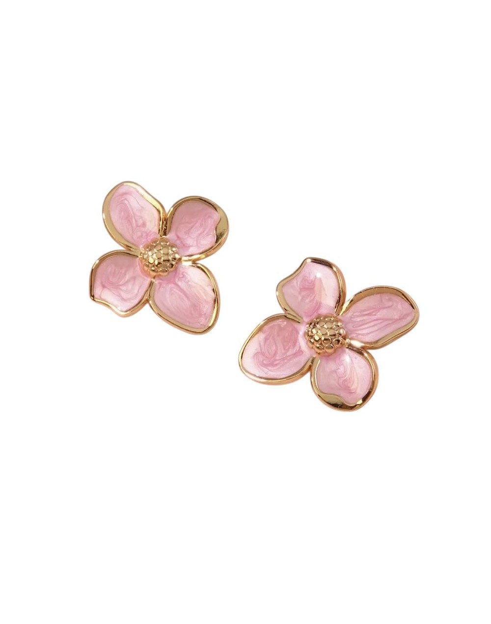 Flores medianas doradas