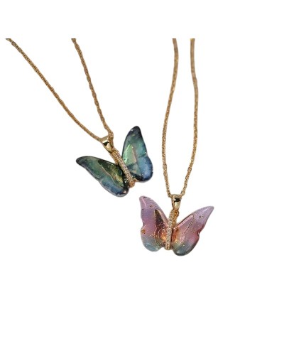 Cadena mariposa realista