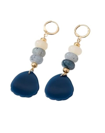 Candongas con cuarzos 