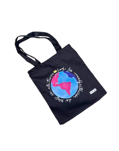 Bolso Tote Bag – 100% Algodón Crudo Referencia: Conmigo estas 